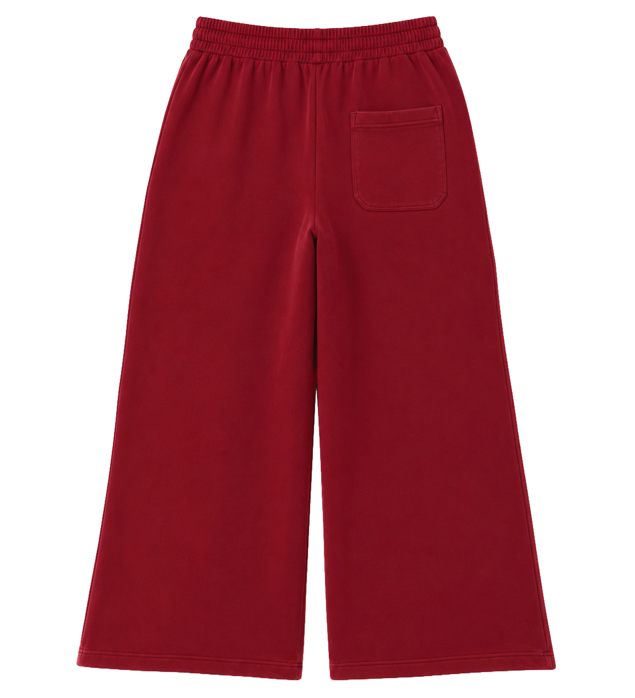 LA FAMILIA HEAVYWEIGHT WIDE LEG SWEATPANTS DEAD RED - LFHOL24KB001