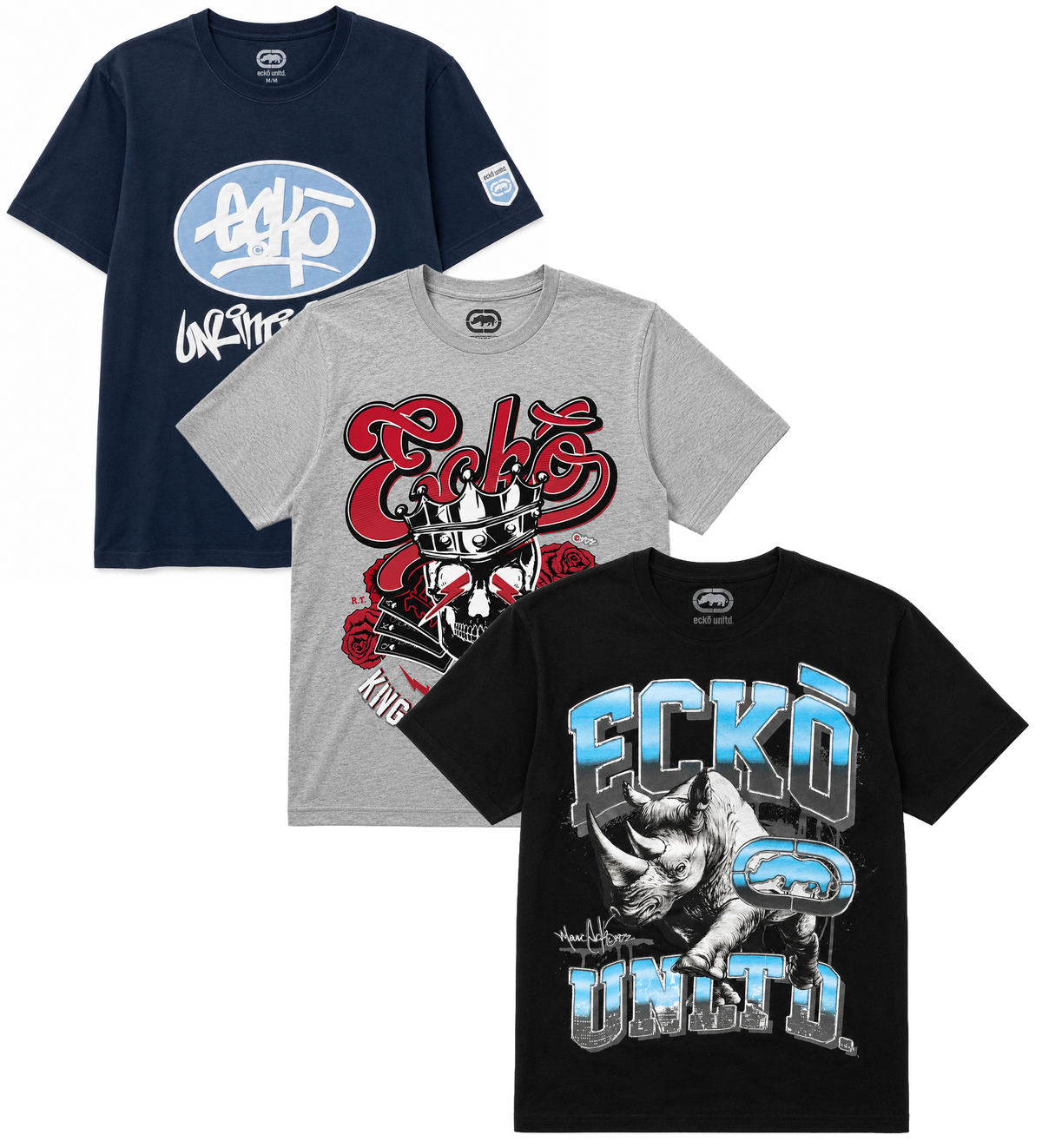 ECKO UNLTD ASSORTED GRAPHIC T-SHIRTS ASST - ESSTA