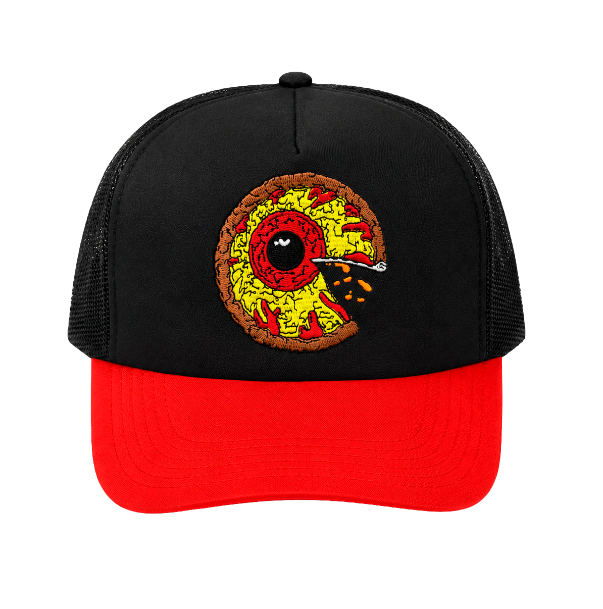 MISHKA LOGO SNAPBACK TRUCKER HAT BLACK - MSK-40