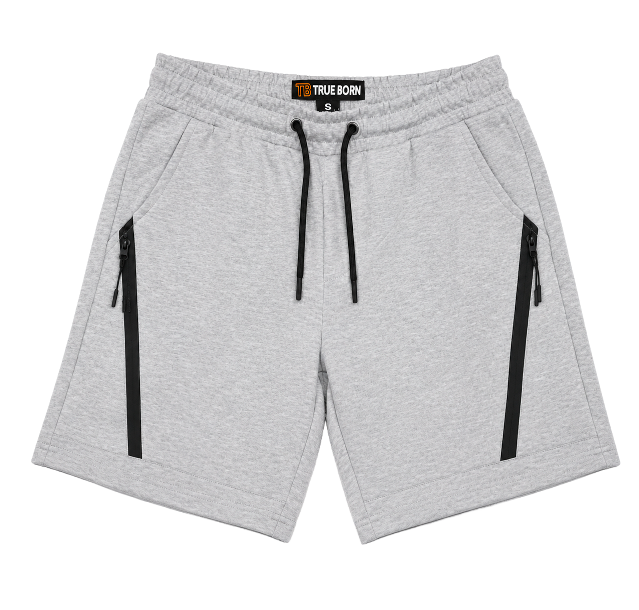 TRUE BORN ATHLETIC SHORTS H.GREY - TS723