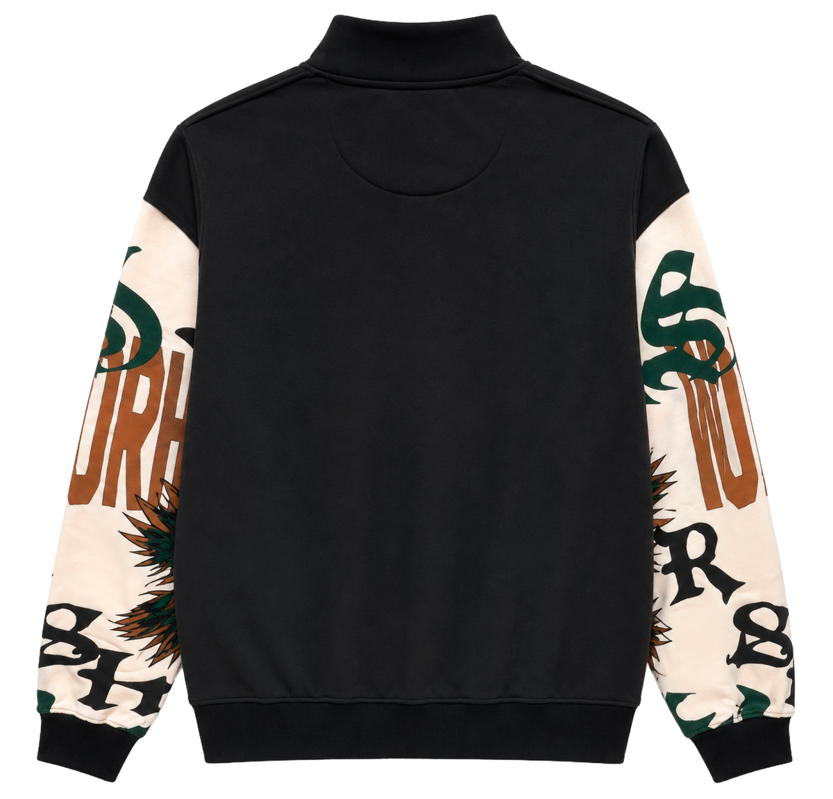 PARISH NATION VARSITY JACKET BLACK - N04O3000