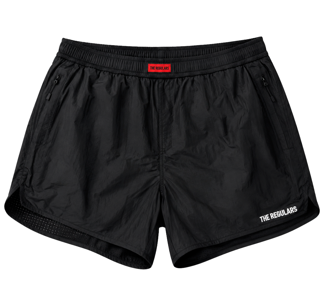 THE REGULARS PERFORMANCE GYM SHORTS BLACK - UNBREAKABLE