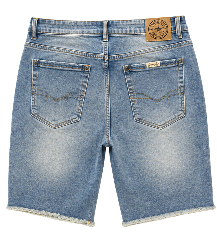 BORN FLY ASSORTED DENIM SHORTS ASST - BFDNMSHT26