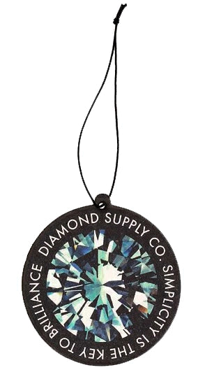 DIAMOND SUPPLY CO AIR FRESHENER BLUE - ZOODAZ12