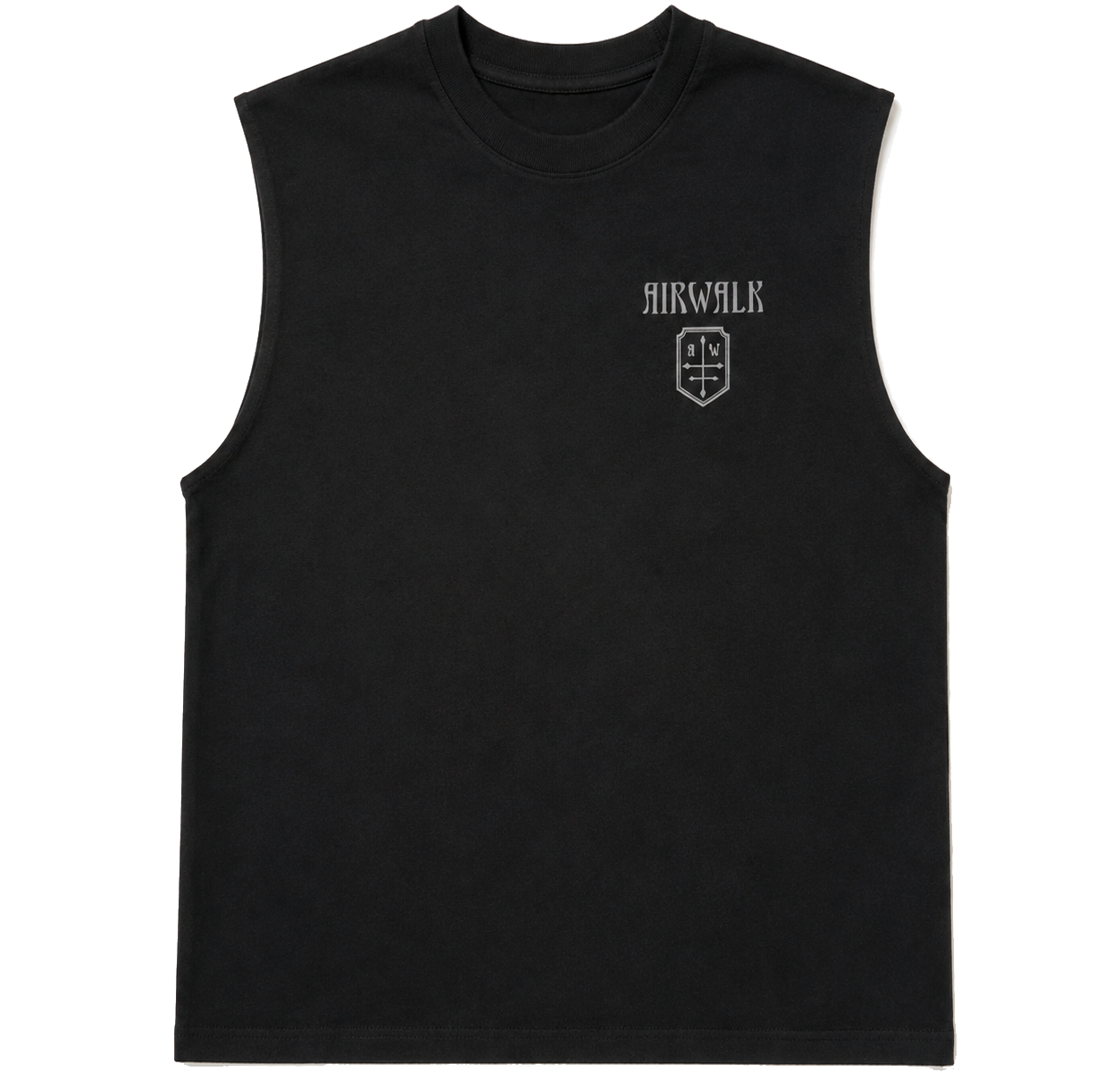 AIRWALK GRAPHIC TANK TOP BLACK - AWM0367USW