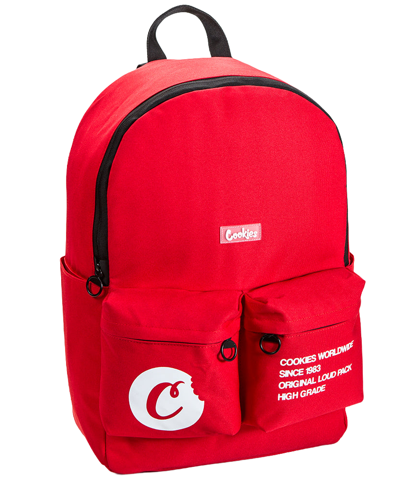 COOKIES SMELL PROOF BACKPACK RED - ORION