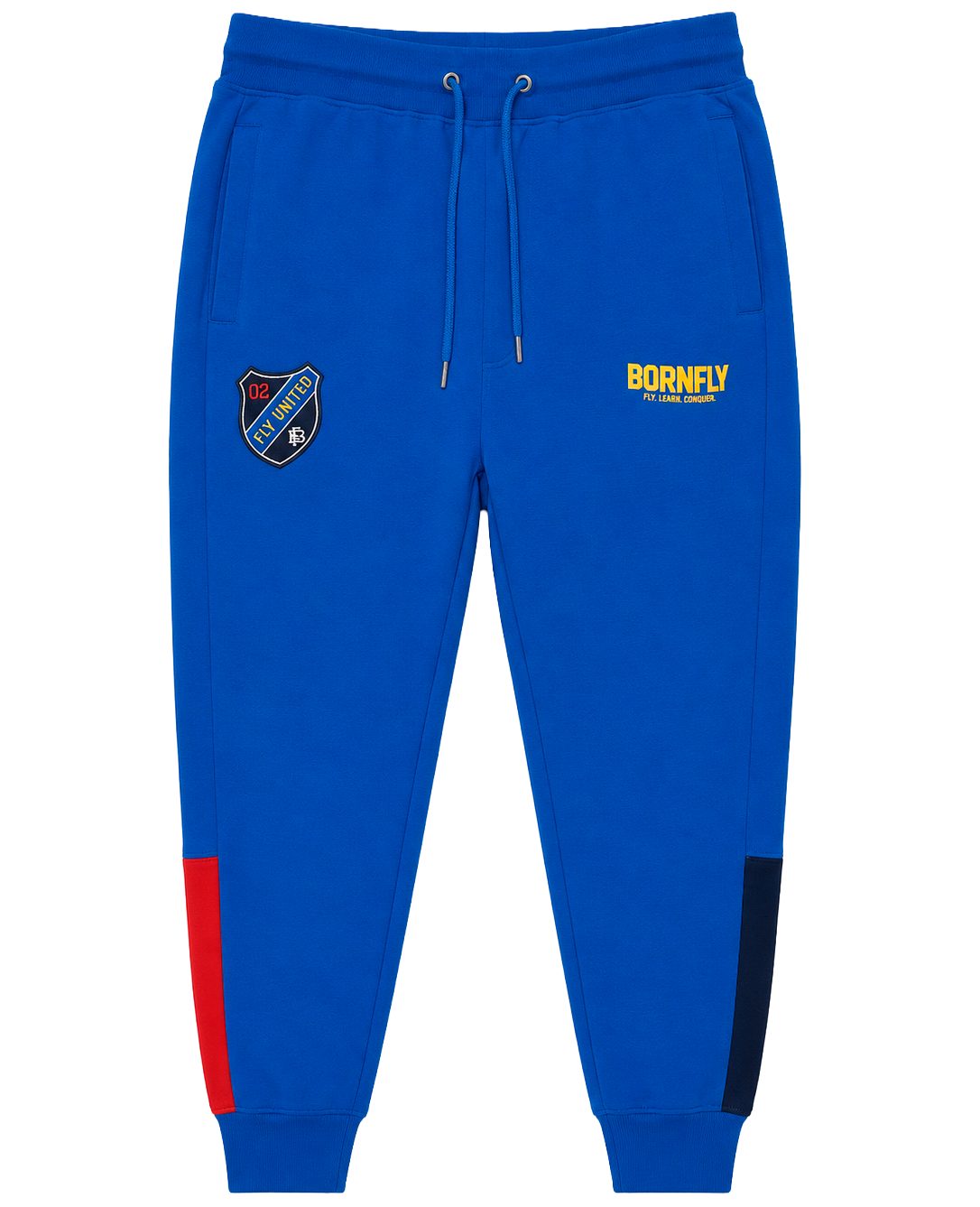 BORN FLY GRAPHIC JOGGER PANTS BLUE - B05B2736