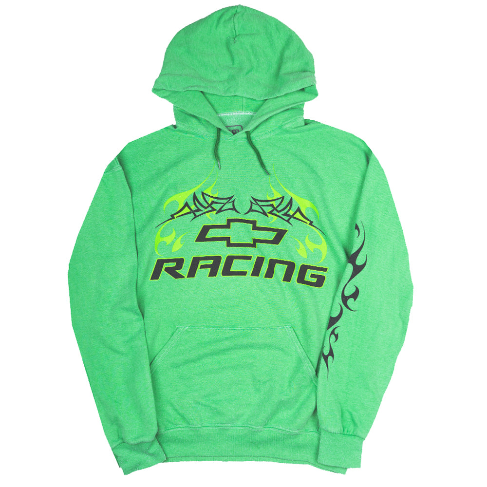 CHEVY RACING HOODIE GREEN - CHEVY0002 - Steal Deal