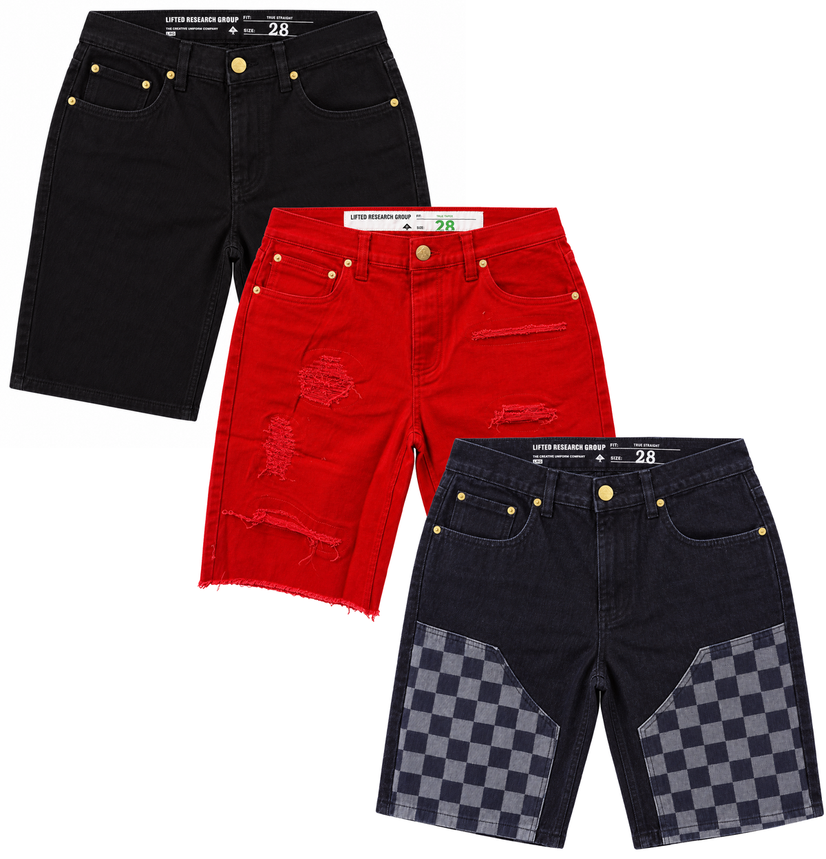 LRG ASSORTED DENIM SHORTS ASST - LDNMSHTS