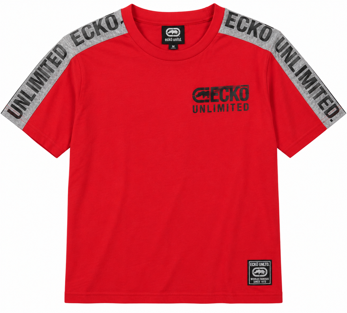 ECKO UNLTD S/S T-SHIRT TRUE RED - EO13K1379