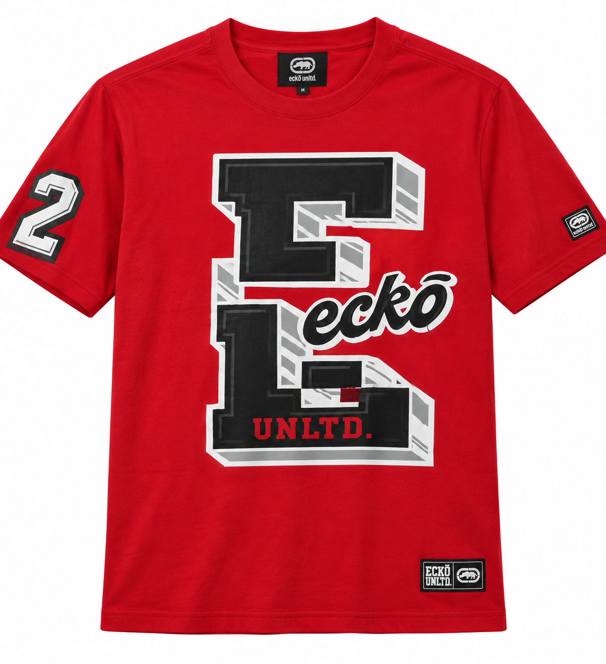 ECKO UNLTD GRAPHIC T-SHIRT TRUE RED - EO14K1510