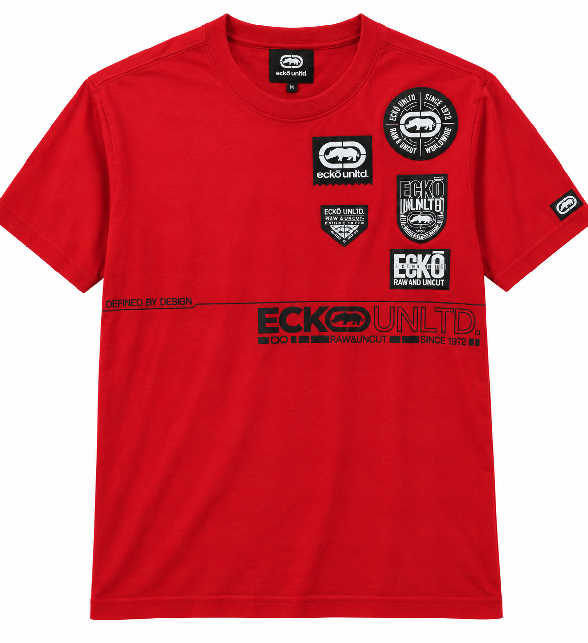 ECKO UNLTD GRAPHIC T-SHIRT TRUE RED - EO15K1525