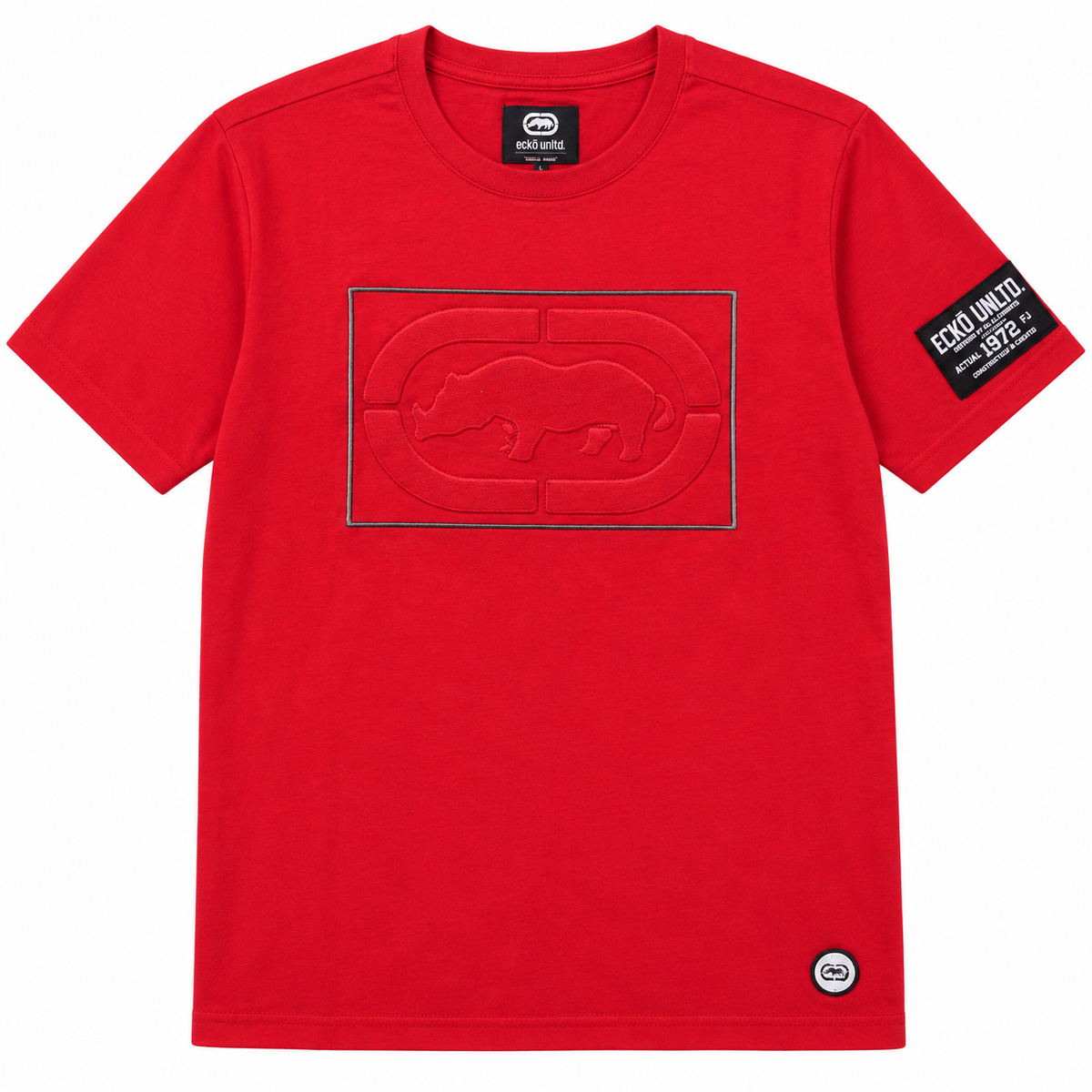 ECKO UNLTD GRAPHIC T-SHIRT TRUE RED - EO15K1686