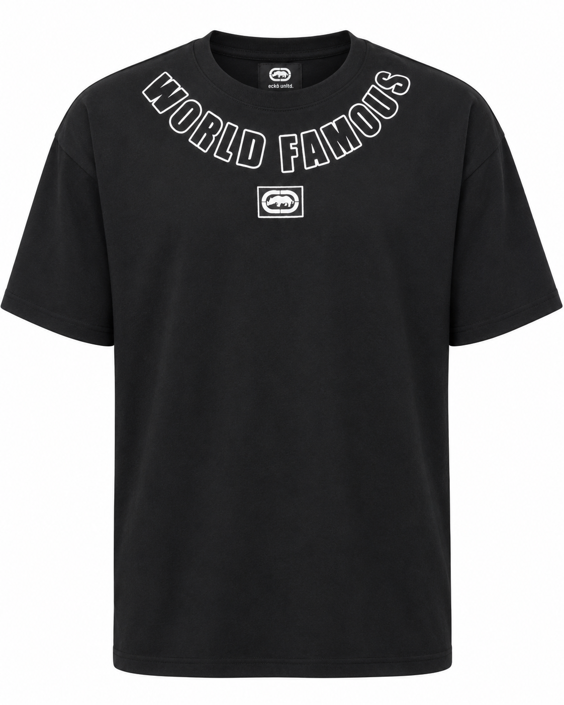 ECKO UNLTD GRAPHIC T-SHIRT BLACK - EO15K1929B