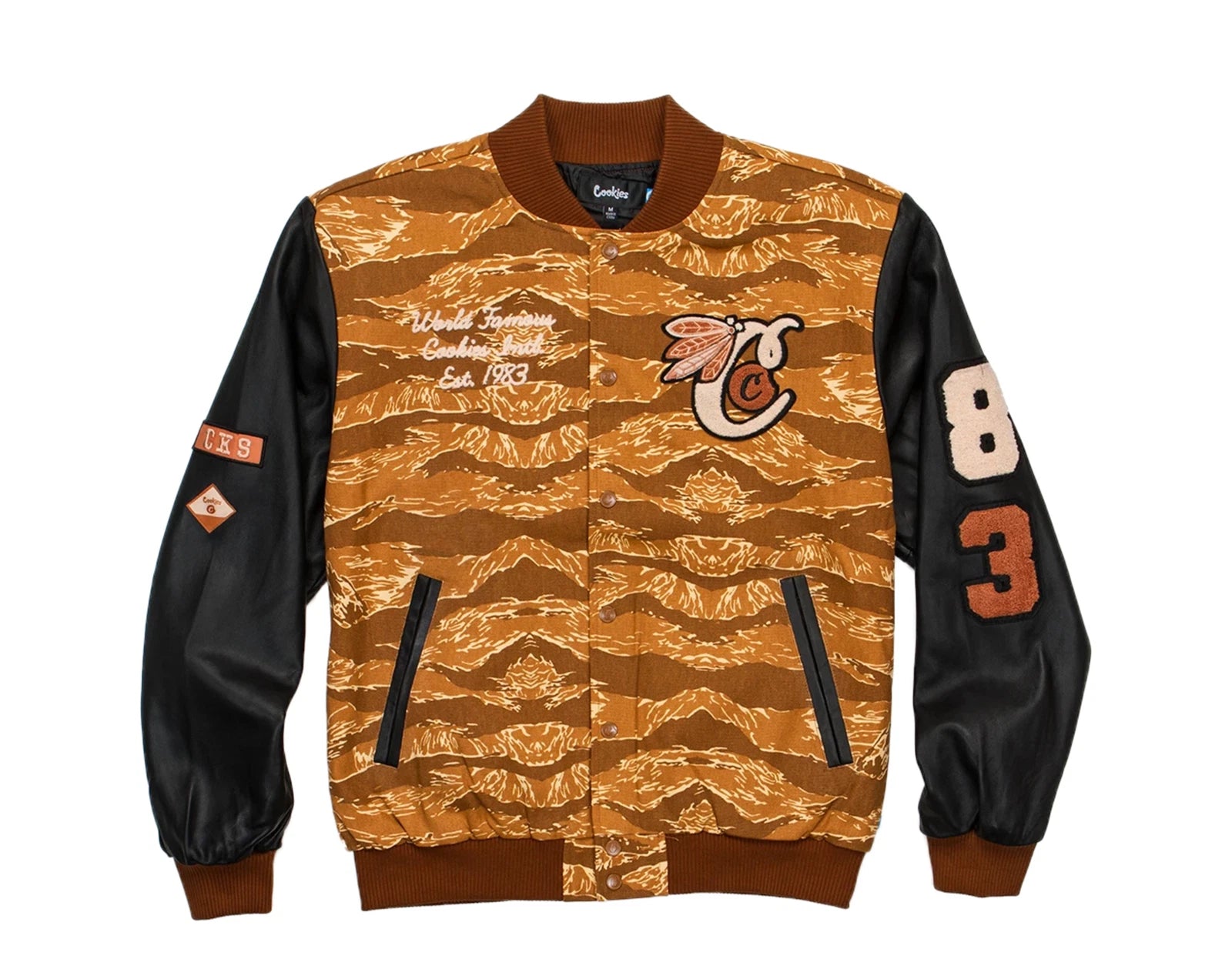 COOKIES ASSORTED VARSITY JACKET ASST - CKEVJKT