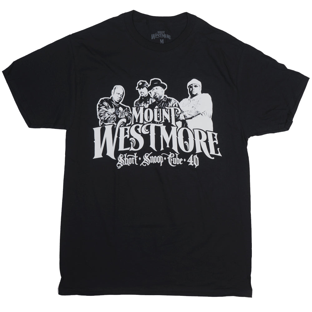 MOUNT WESTMORE T-SHIRT BLACK - MTWT003
