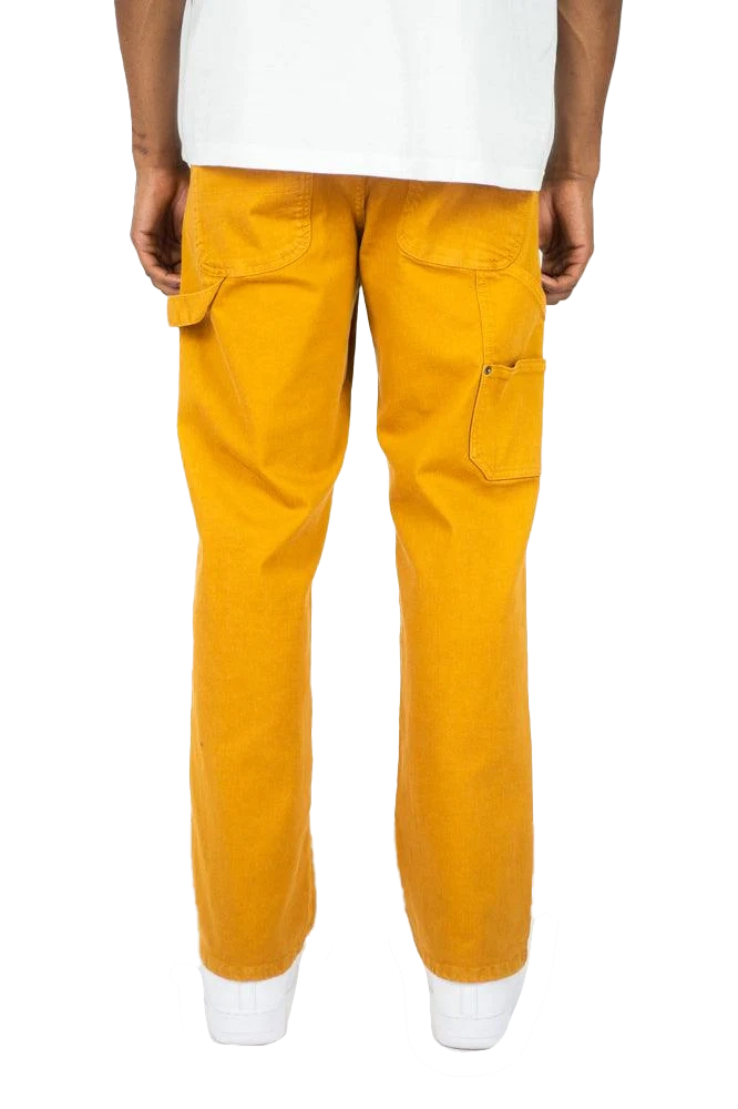 REBEL MINDS TWILL CARPENTER PANTS TIMBER - 100-680T