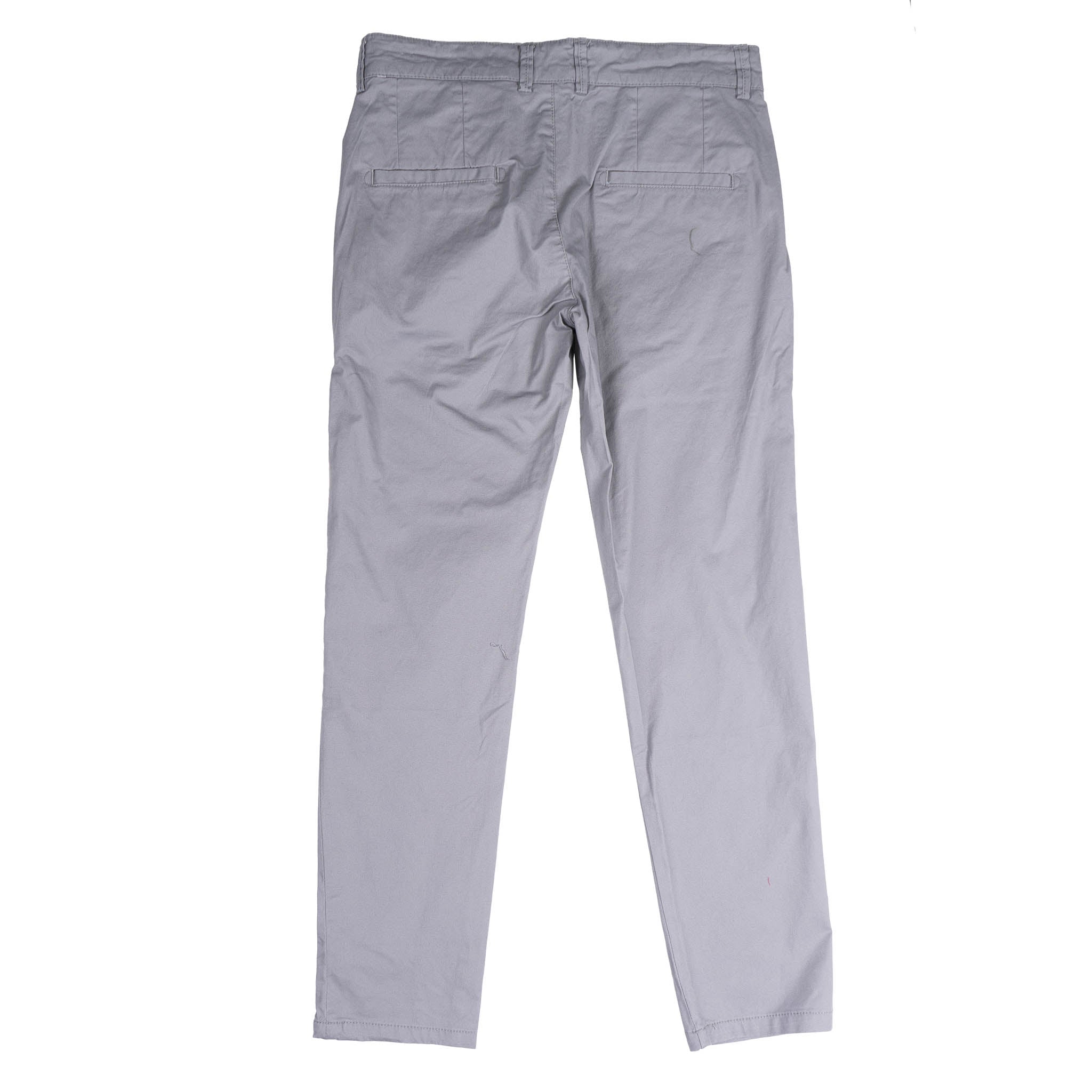 ROYAL BLUE STRETCH TWILL SKINNY PANTS GRAY - W1PT1148