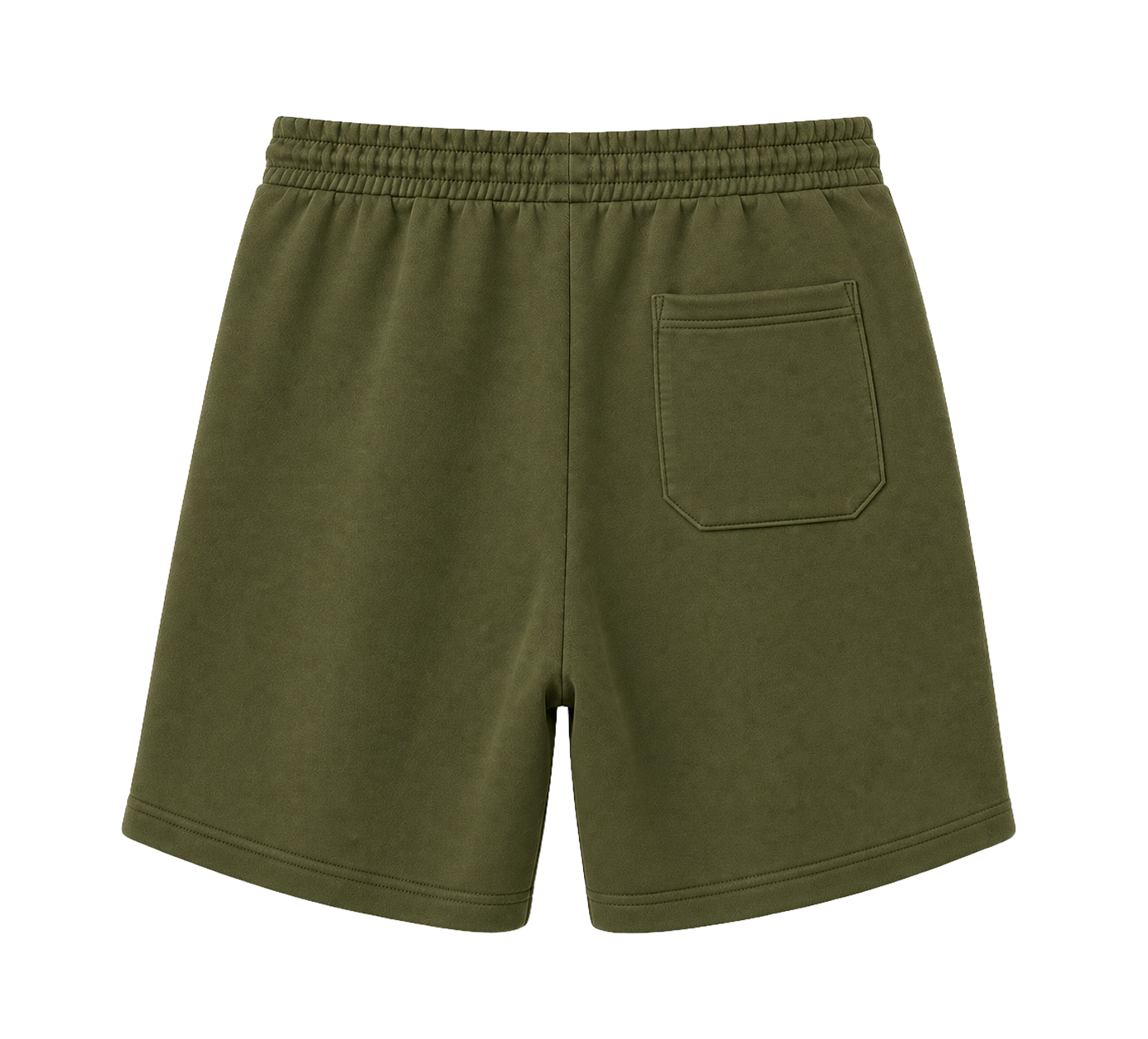 RIFLESSI SWEAT SHORTS OLIVE - MS-52