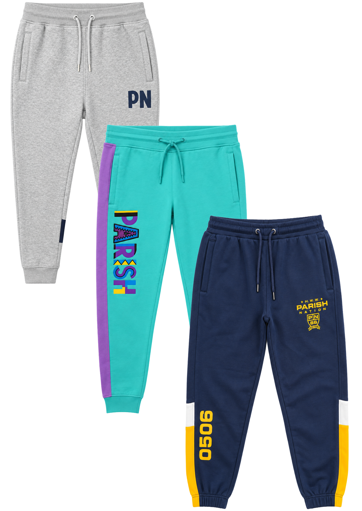 PARISH NATION ASSORTED JOGGER PANTS ASST - PNJGRA