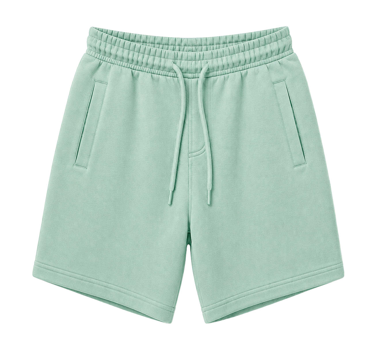 RIFLESSI SWEAT SHORTS DUSTY MINT - MS-52