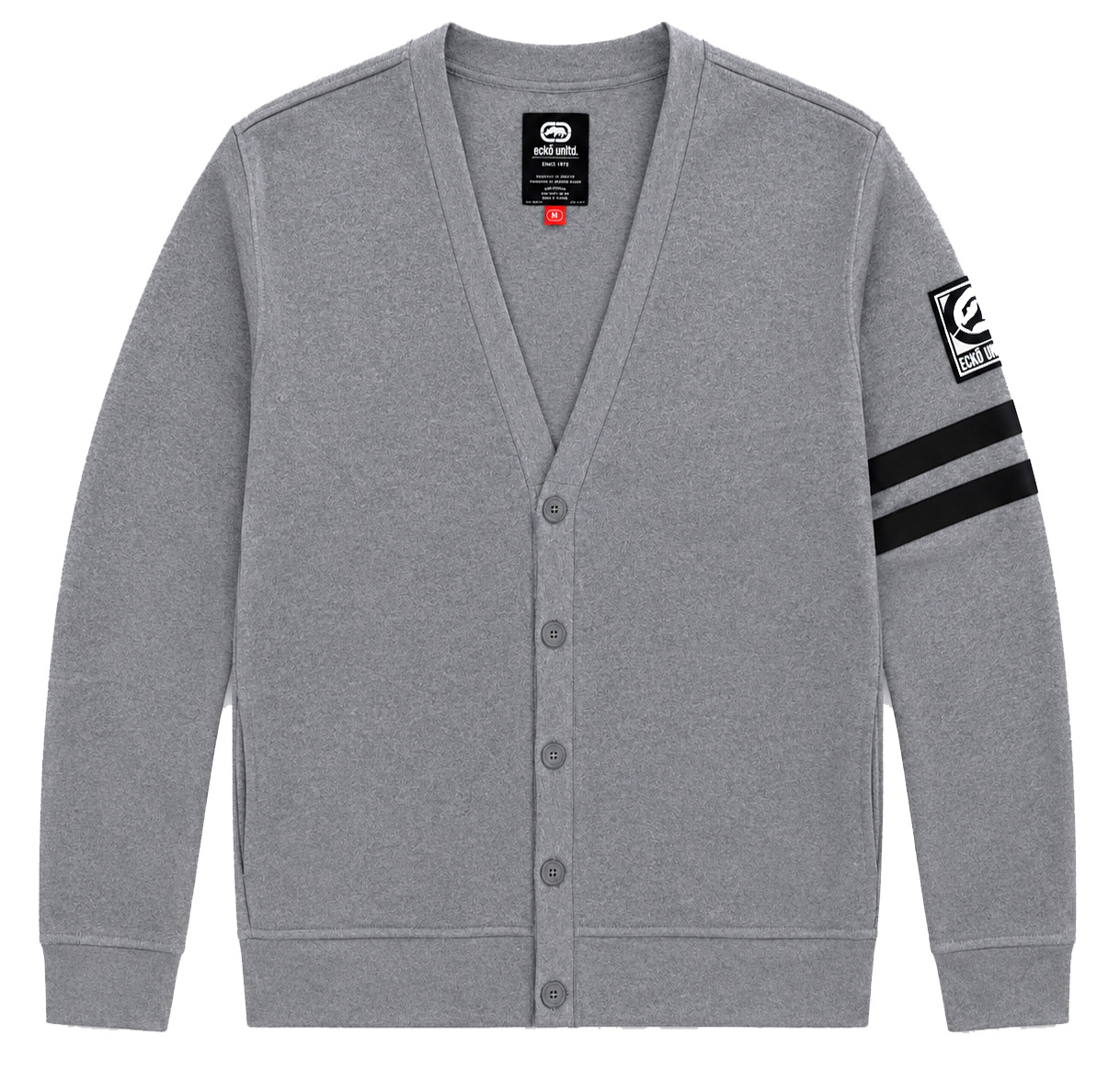 ECKO UNLTD PREMIUM CARDIGAN GREY - EO15L435