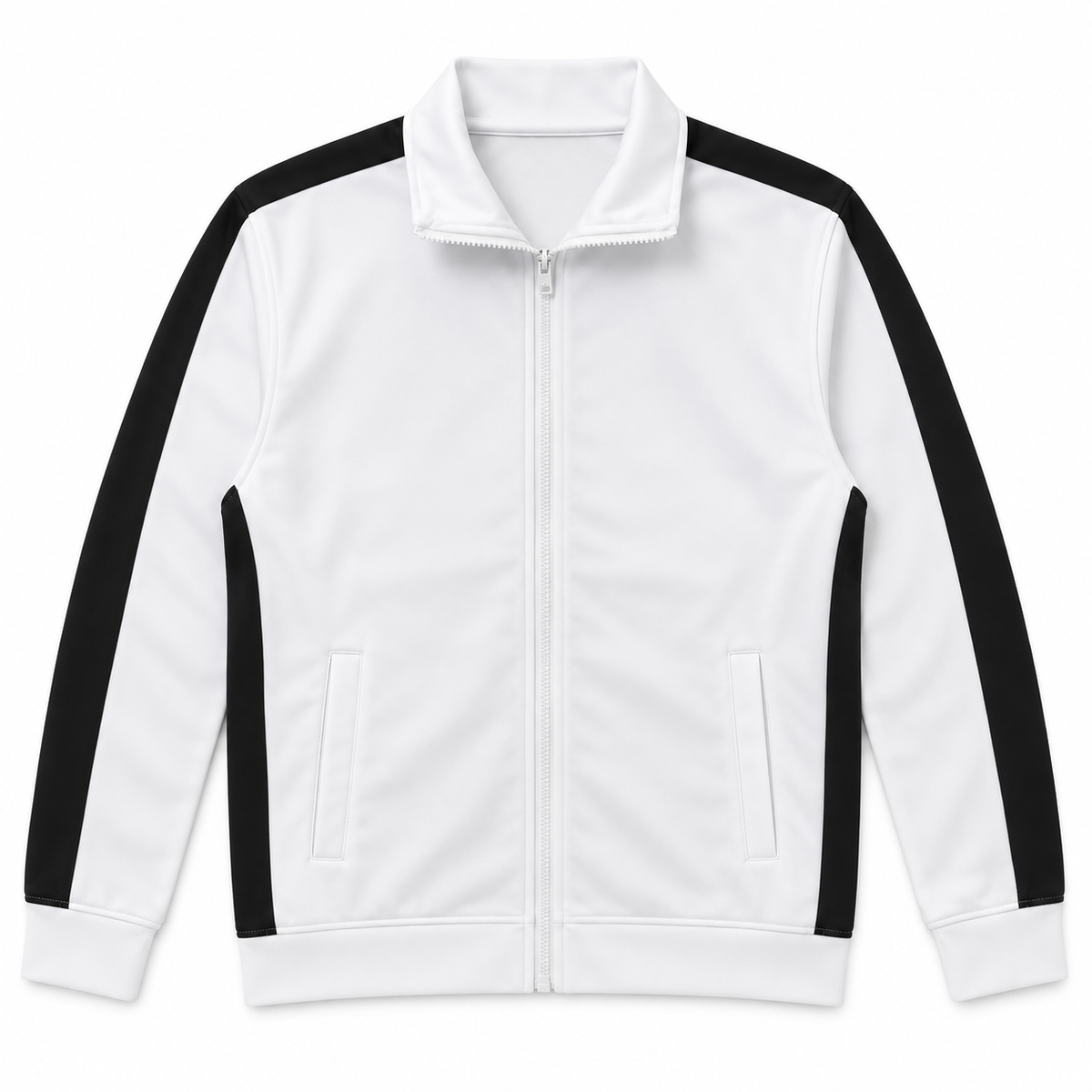 REBEL MINDS TRACK JACKET WHITE - 100-501