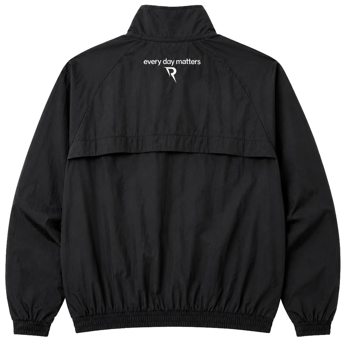 THE REGULARS PREMIUM TRACK JACKET BLACK - REGULAR