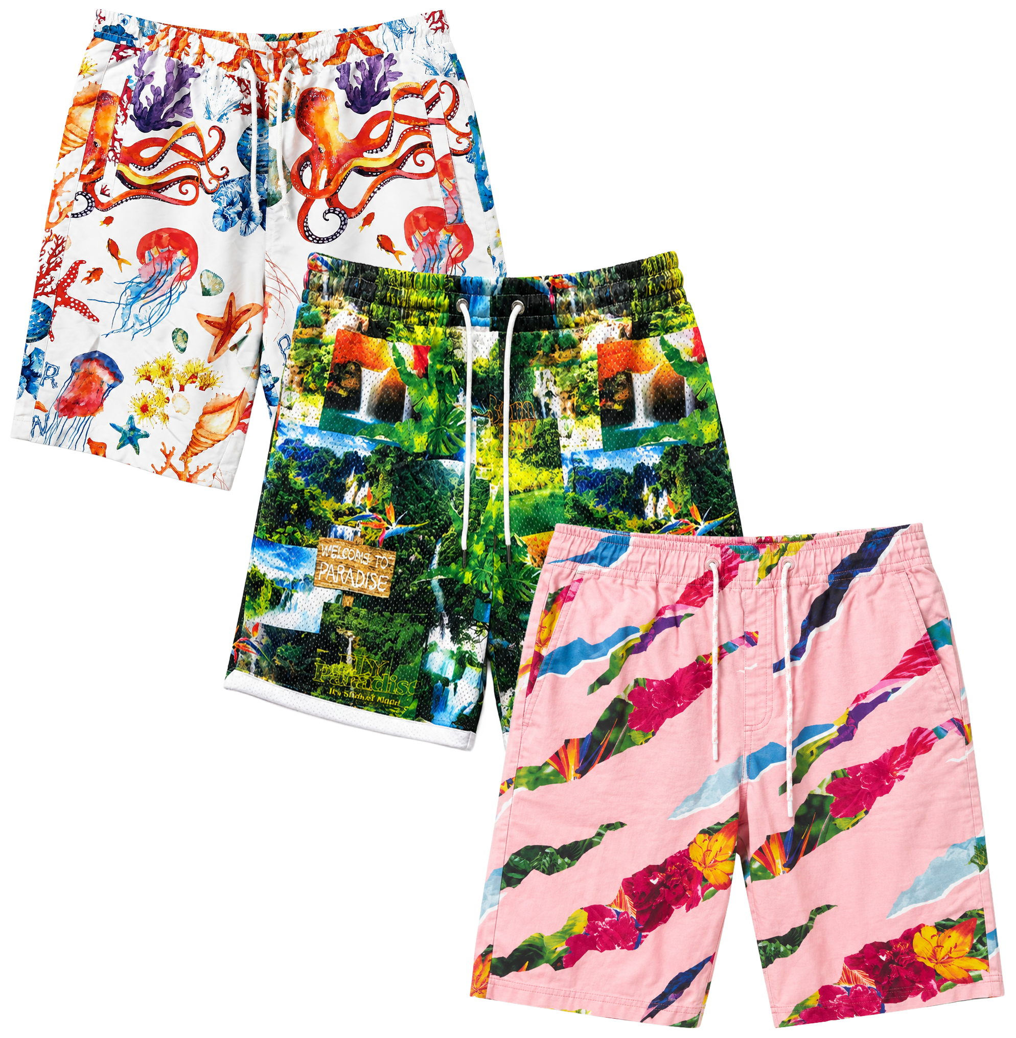 BORN FLY ASSORTED SHORTS ASST - BFSHT26