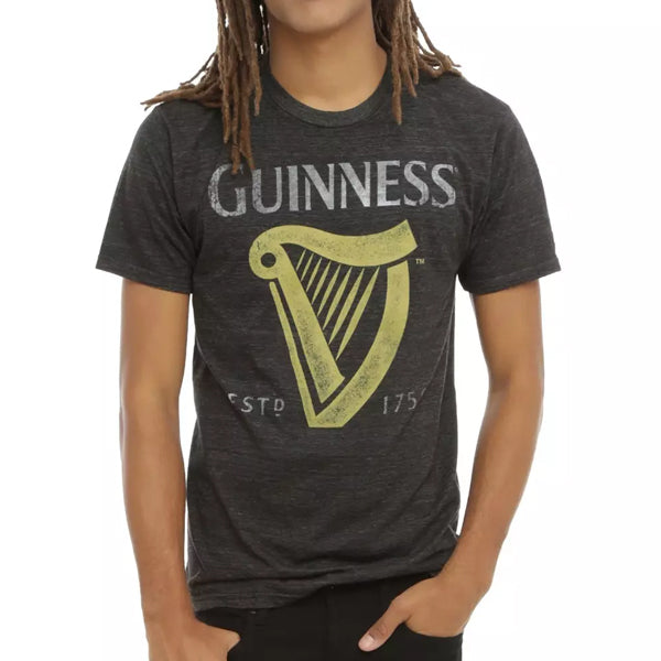 GUINNESS BEER T-SHIRT CHARCOAL - TS5IS4GNS