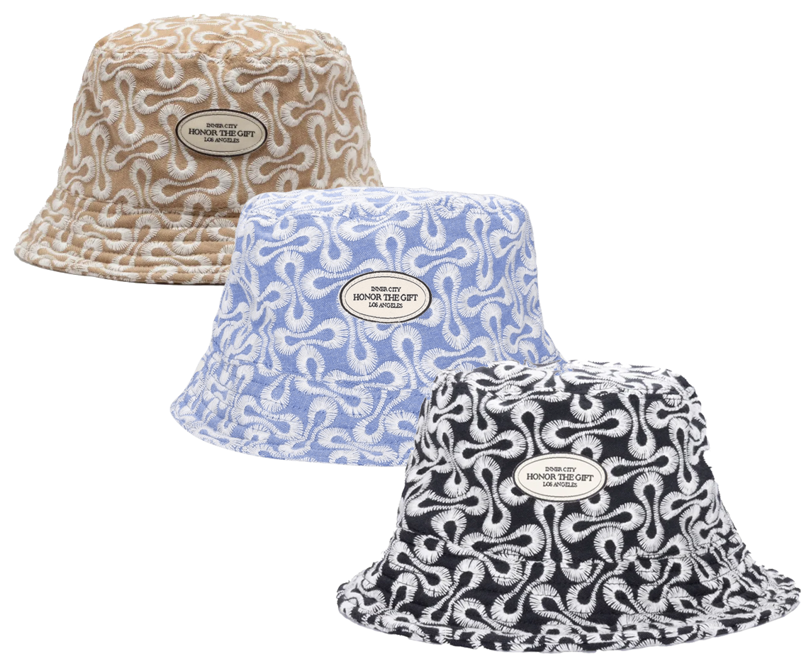 HONOR THE GIFT INFINITY BUCKET HAT 3-COLOR ASST - HTG240273