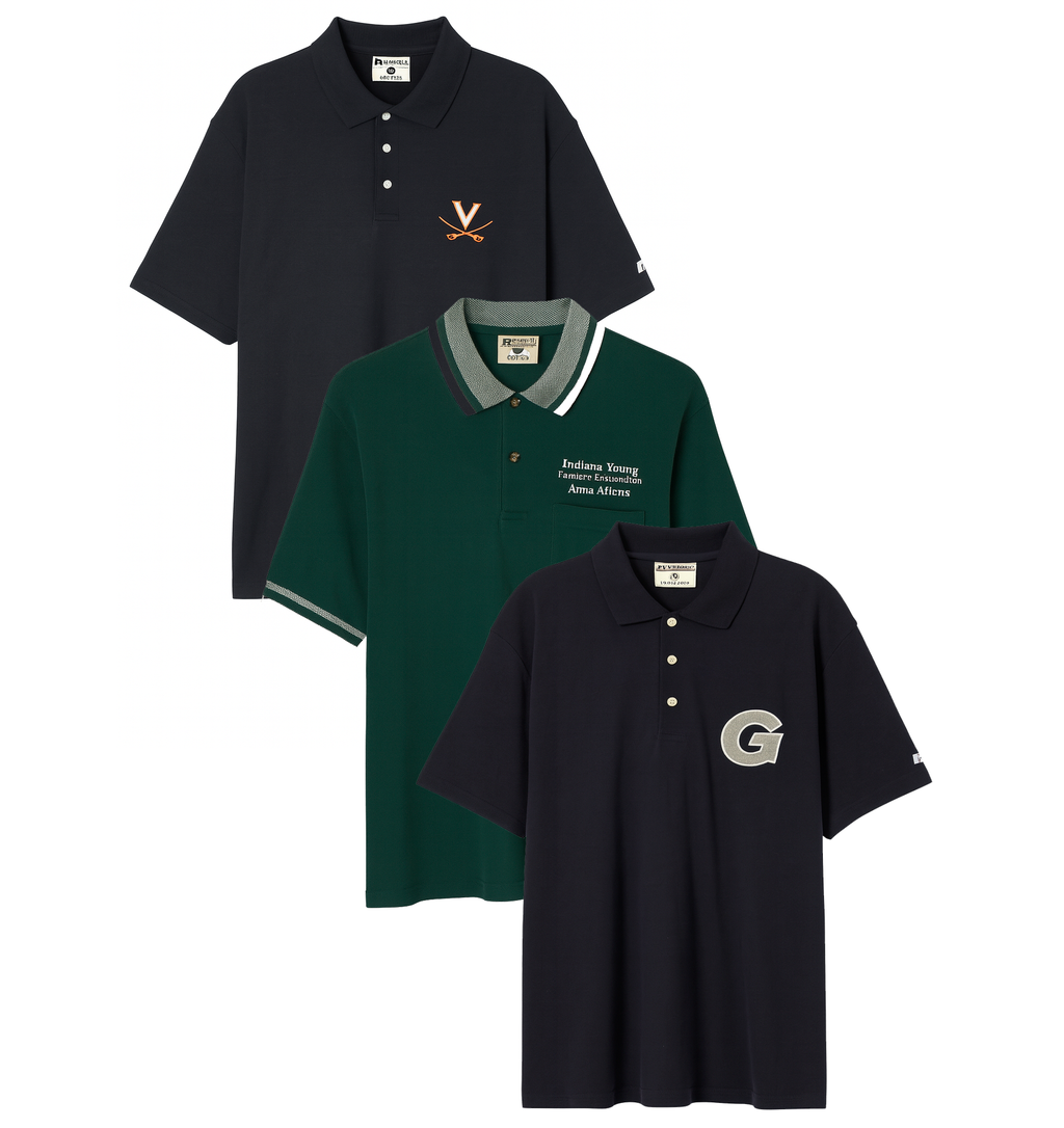 SPORTS LICENSE ASSORTED POLO SHIRTS ASST - LCSSP01