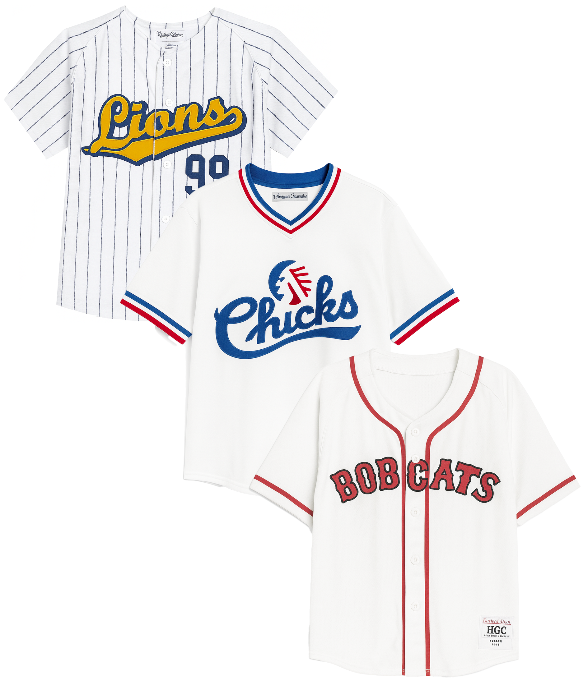 HEADGEAR ASSORTED BASEBALL PLAYERS JERSEYS ASST - HGC-BAJ-PLYR