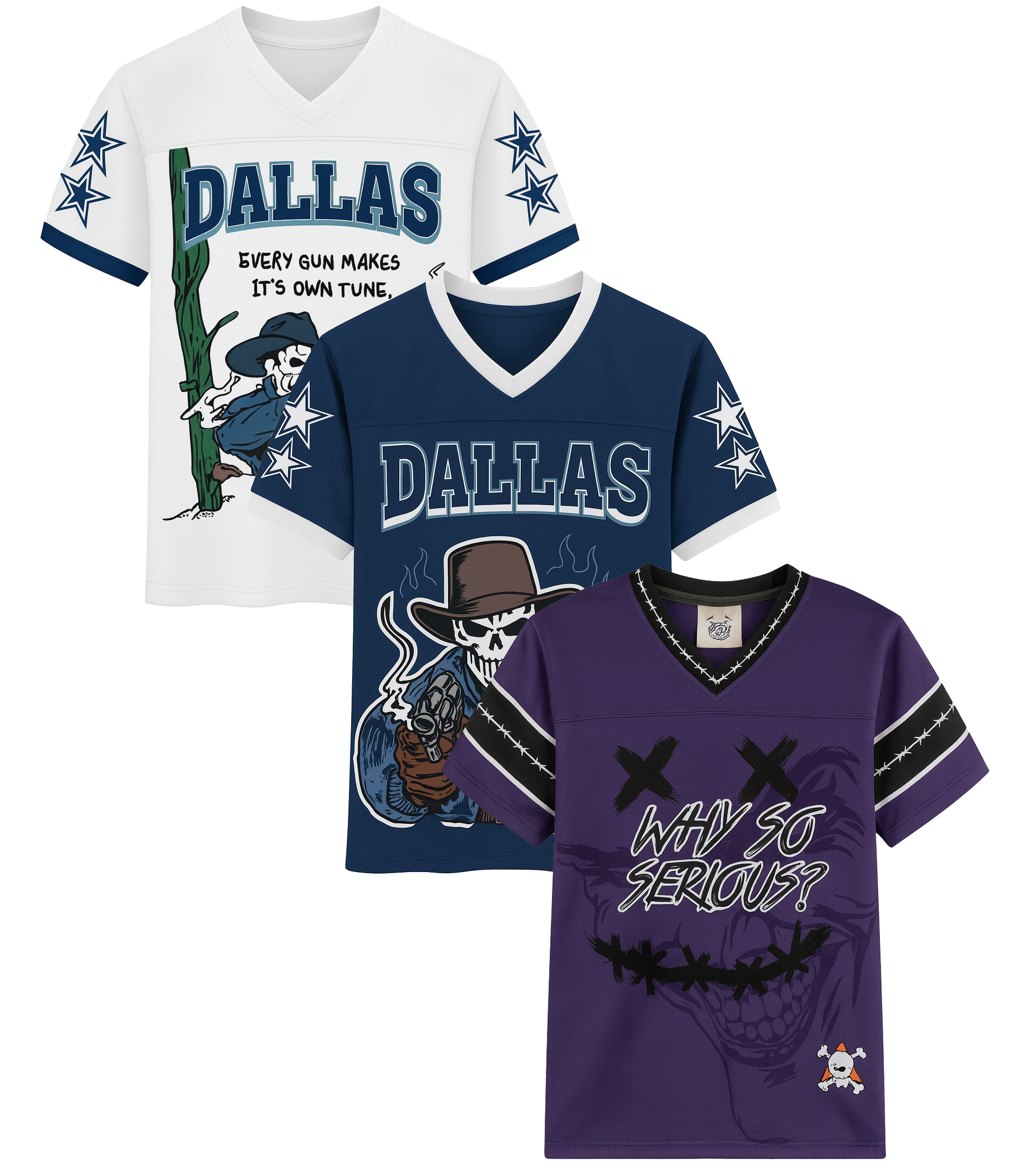YOUTH BRAND X ASSORTED FOOTBALL JERSEY ASST - BDX-YFBJ-ASST