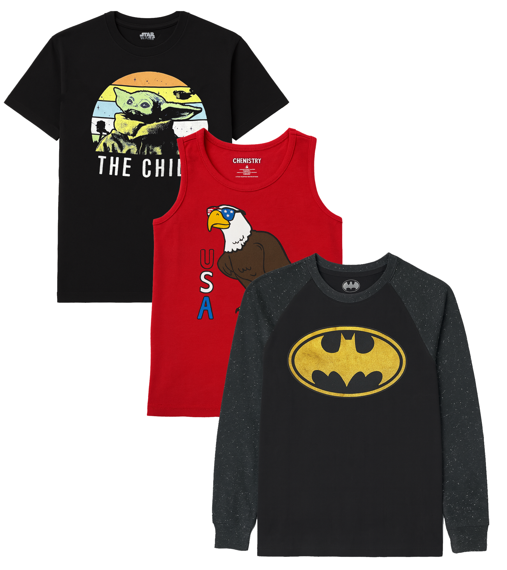 YOUTH LICENSED ASSORTED SHIRTS ASST - KDSTPS