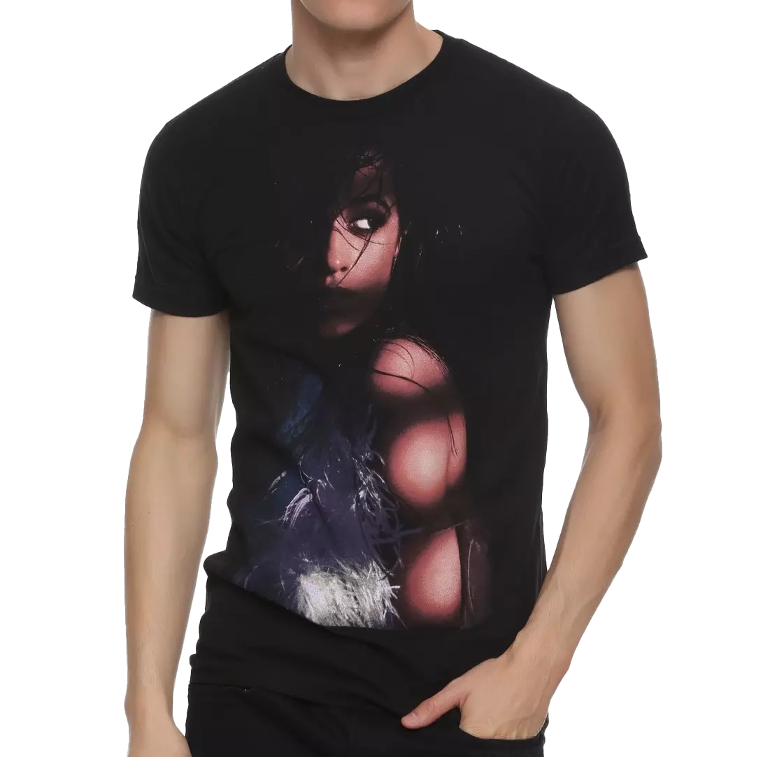 CAMILA CABELLO T-SHIRT BLACK - CAMILA PHOTO TOUR