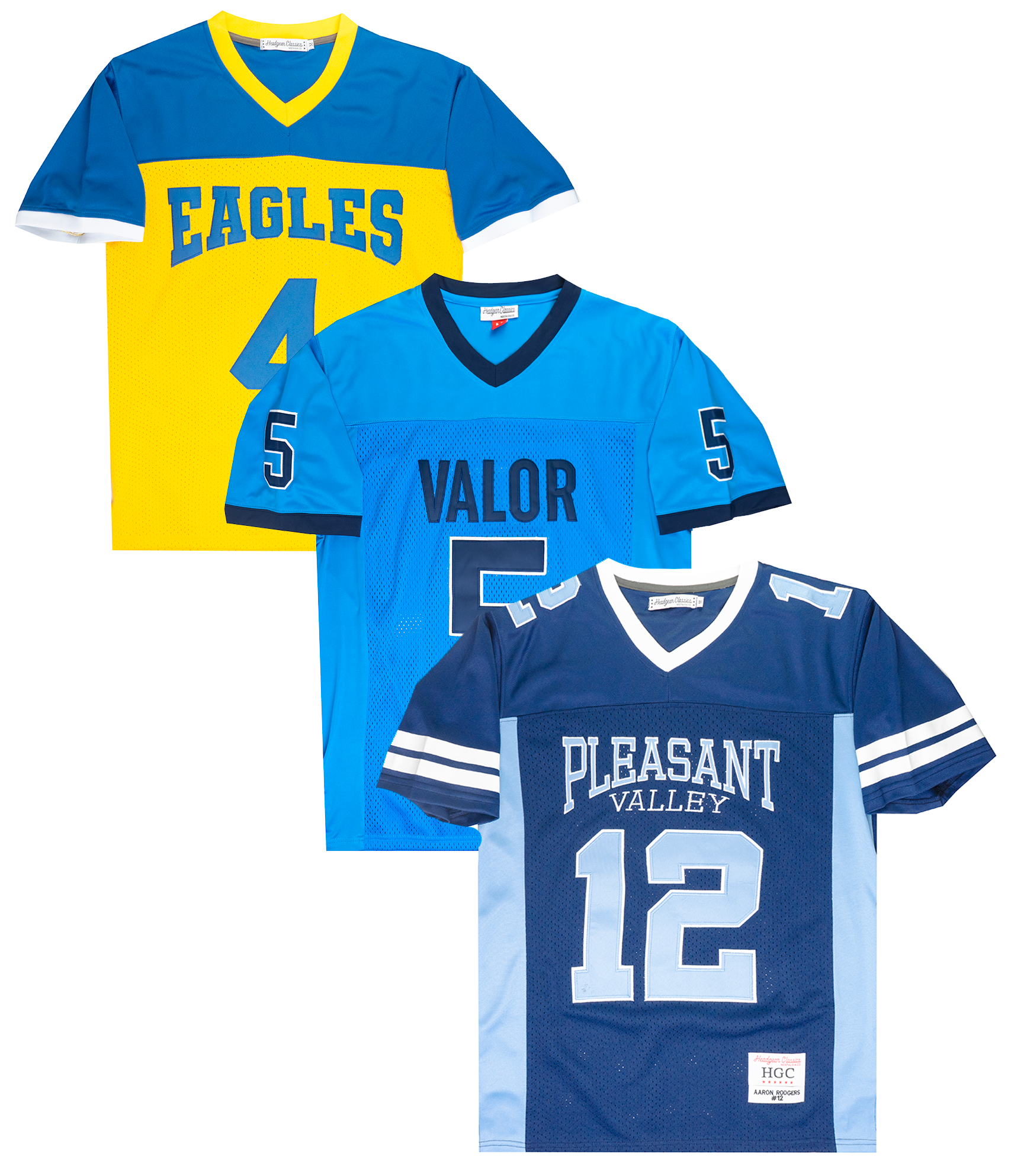 HEADGEAR ASSORTED FOOTBALL JERSEY ASST - HGC-FBJ-PLYR