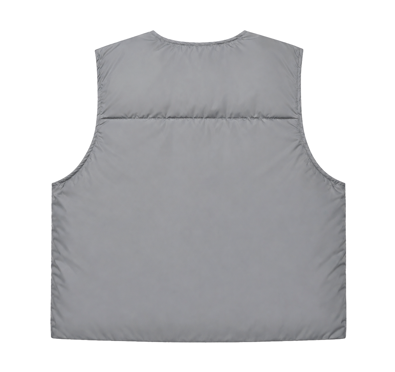 EPTM PUFF BOMBER CROP VEST CHARCOAL - EP10766