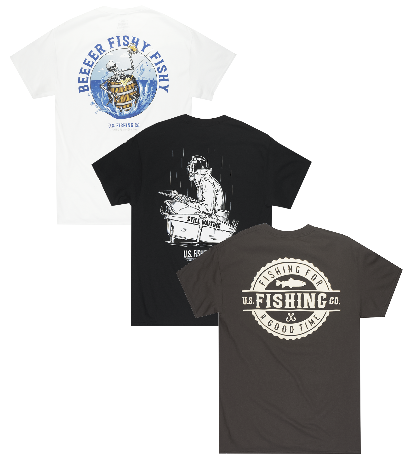 US FISHING CO ASSORTED T-SHIRTS ASST - USFCSST08