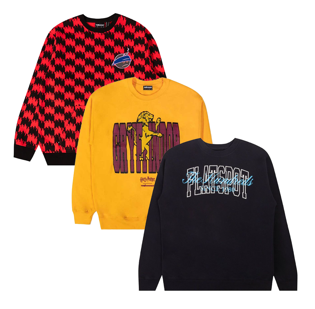 THE HUNDREDS CREWNECK ASSORTED - 100CN09