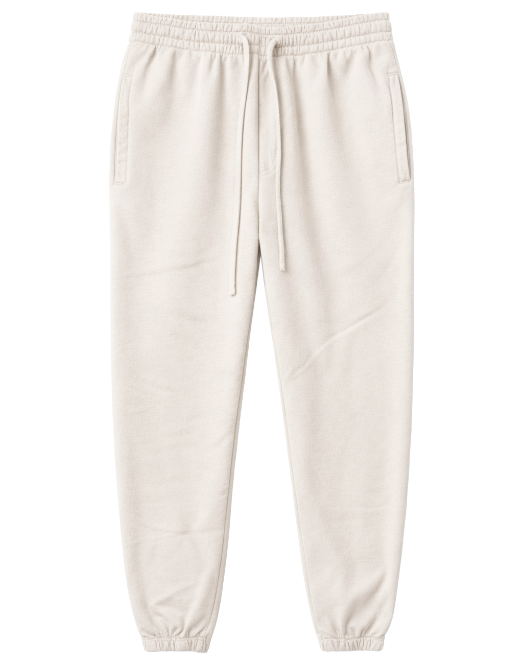 LA FAMILIA SOFT FLEECE JOGGER PANTS NATURAL - LFSP23KB001