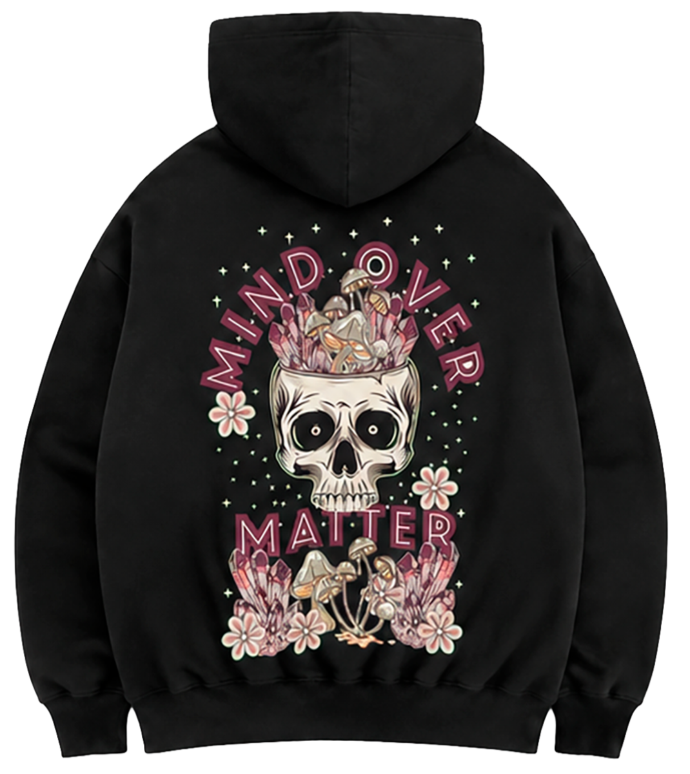 AIRWALK GRAPHIC HOODIE BLACK - AWM0384OP