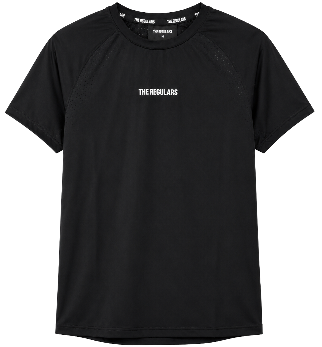 THE REGULARS PERFORMANCE T-SHIRT BLACK - LOYAL
