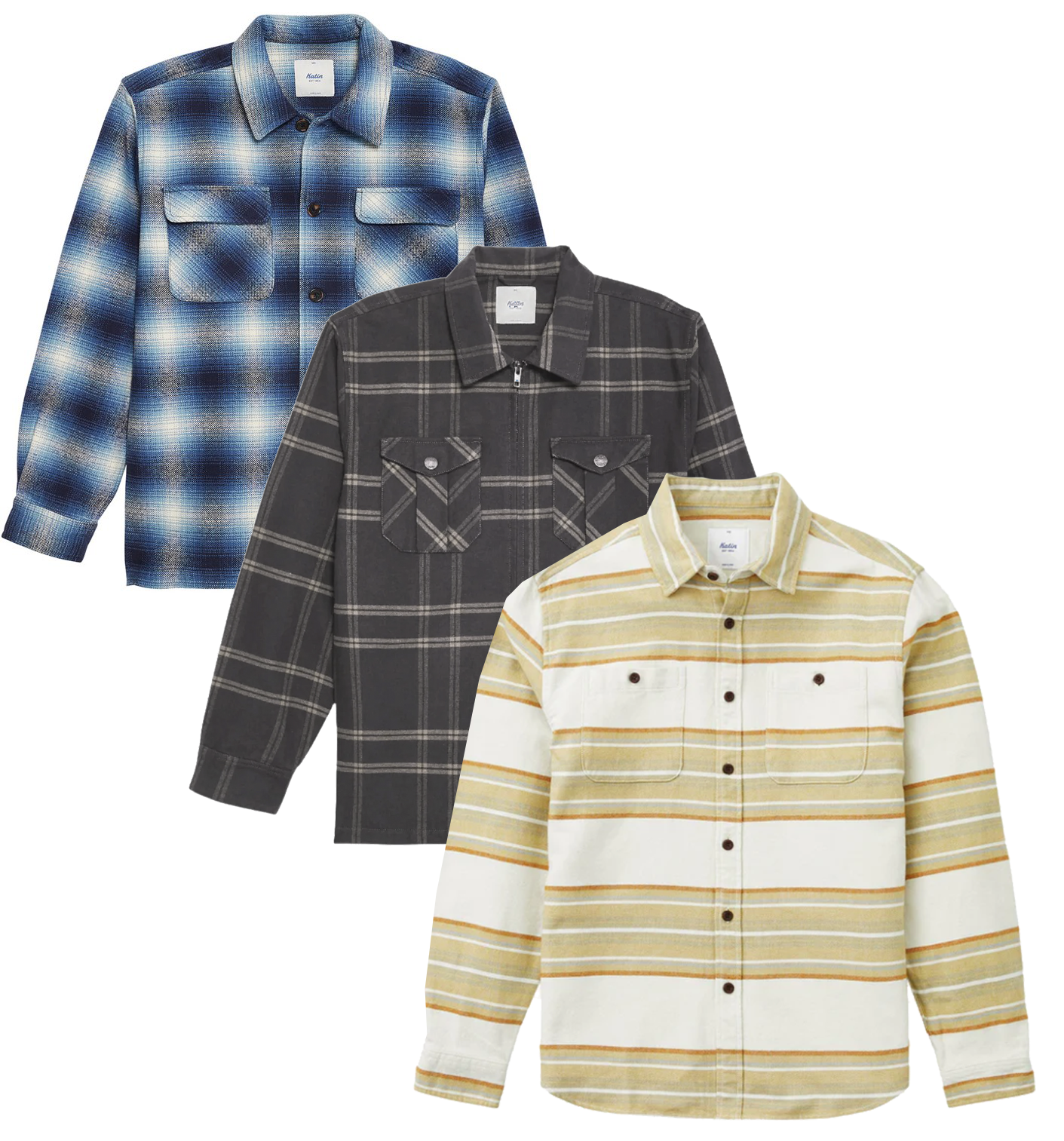 KATIN BOYS ASSORTED FLANNEL ASST - KTNFLNB07