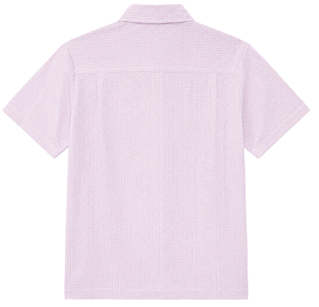 BORN FLY S/S BUTTON-DOWN SHIRT ORCHID - 2306W4699
