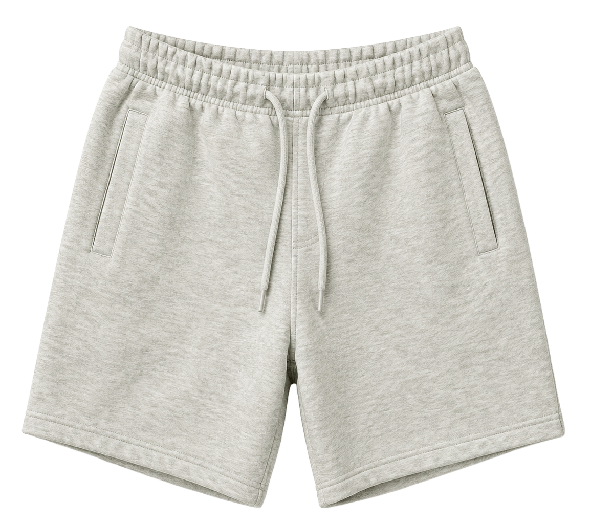 RIFLESSI SWEAT SHORTS LIGHT OATMEAL - MS-52