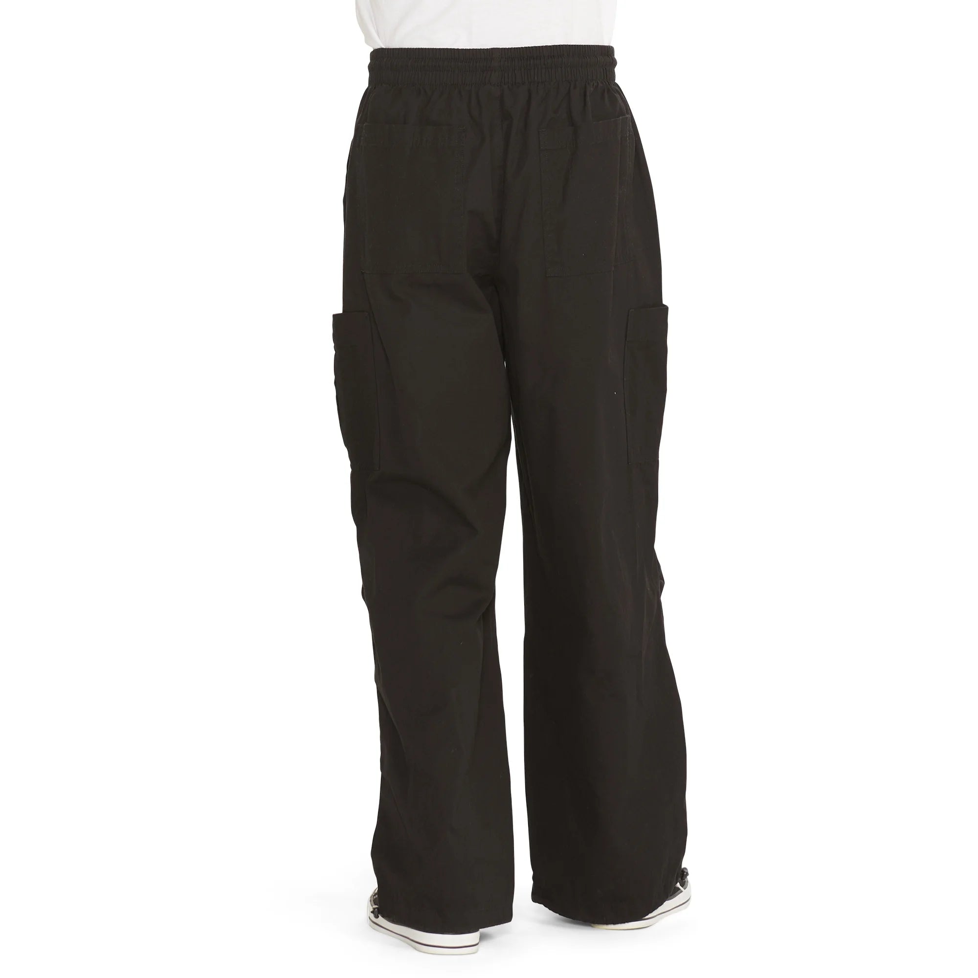 NO BOUNDARIES PARACHUTE PANTS BLACK - NB15100133565B