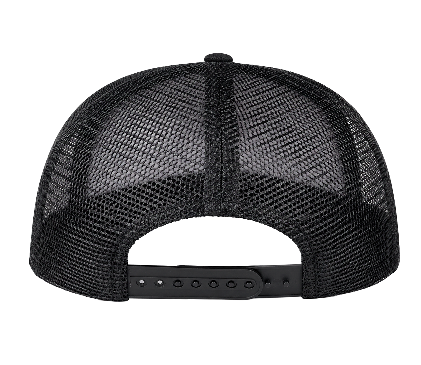 MISHKA LOGO SNAPBACK TRUCKER HAT BLACK - MSK-40