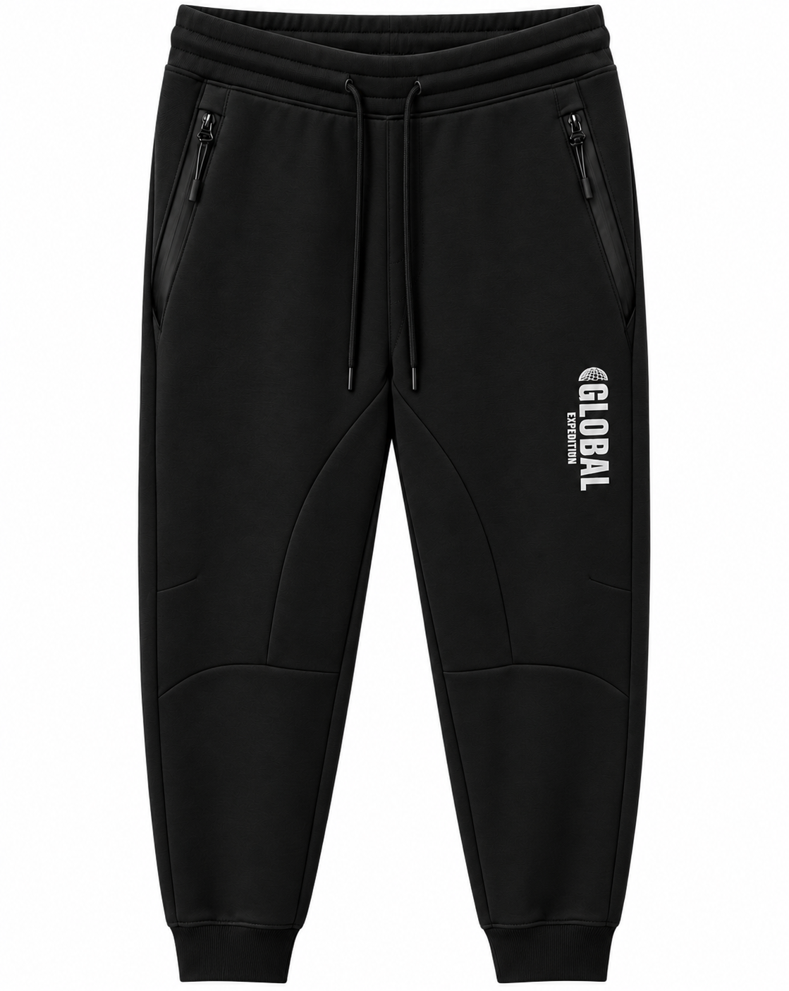 SOUTH POLE FLEECE SWEATPANTS BLACK - SM451592