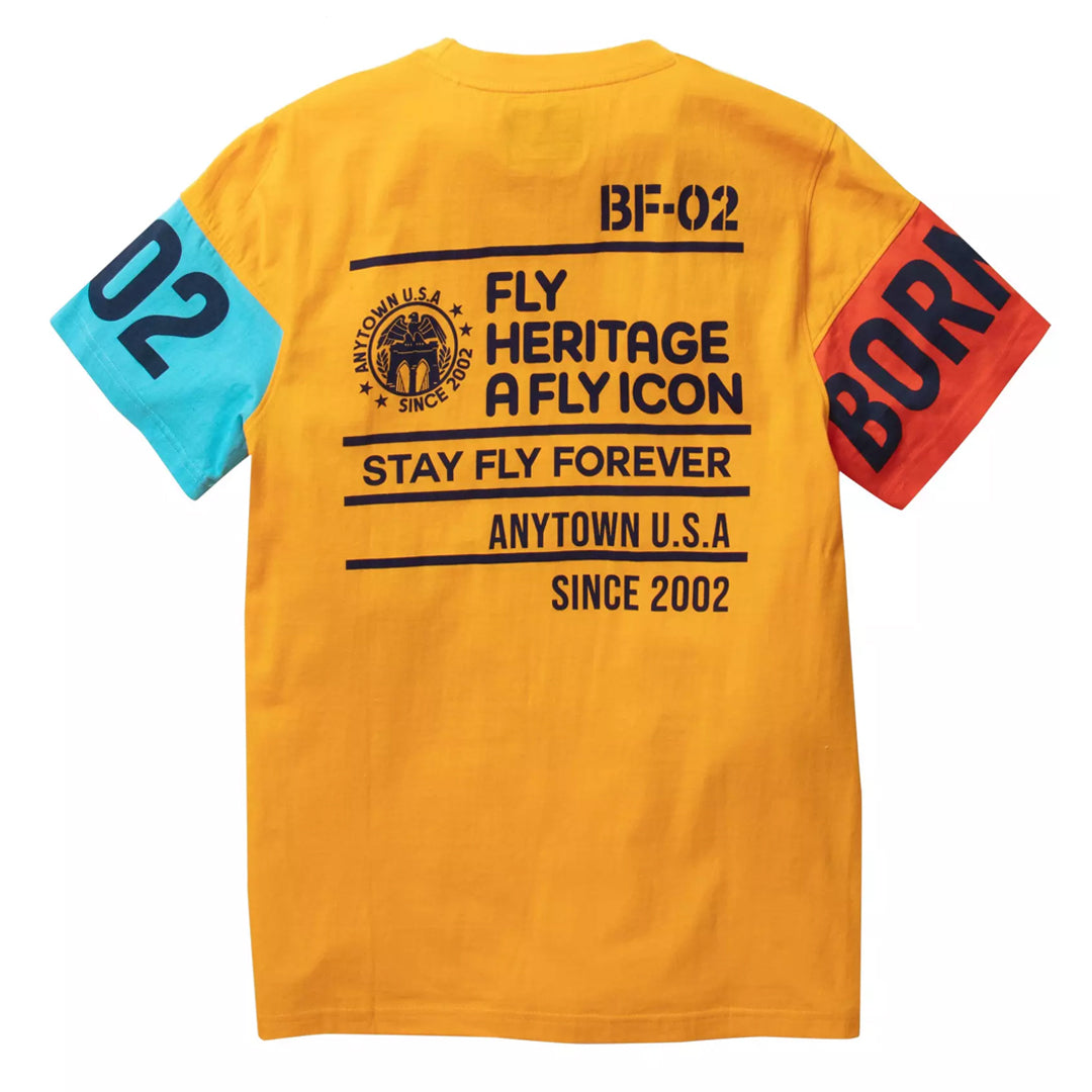 Born Fly Gold Short Sleeve Shirt - 2202T4337